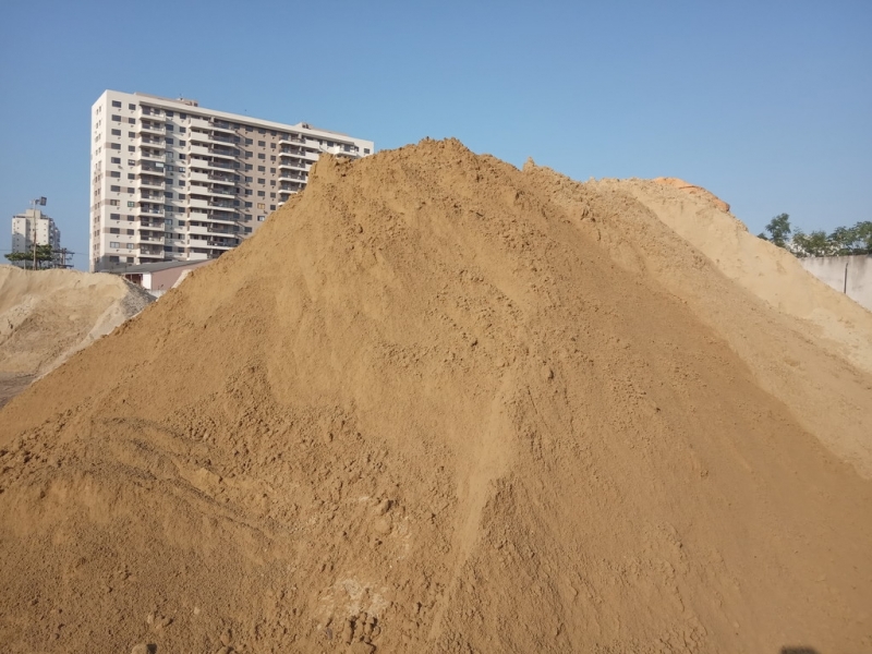 Areia Lavada para Reboco Preços Mangaratiba - Areia Lavada Branca