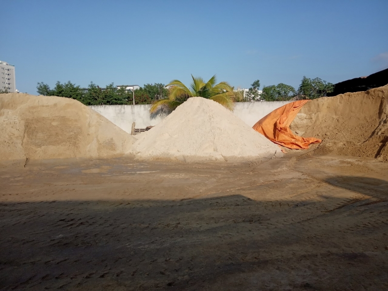 Preço de Areia Fina Lavada para Construção Itaguaí - Areia Média Fina