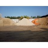 preço de areia fina lavada para obra Costa Verde